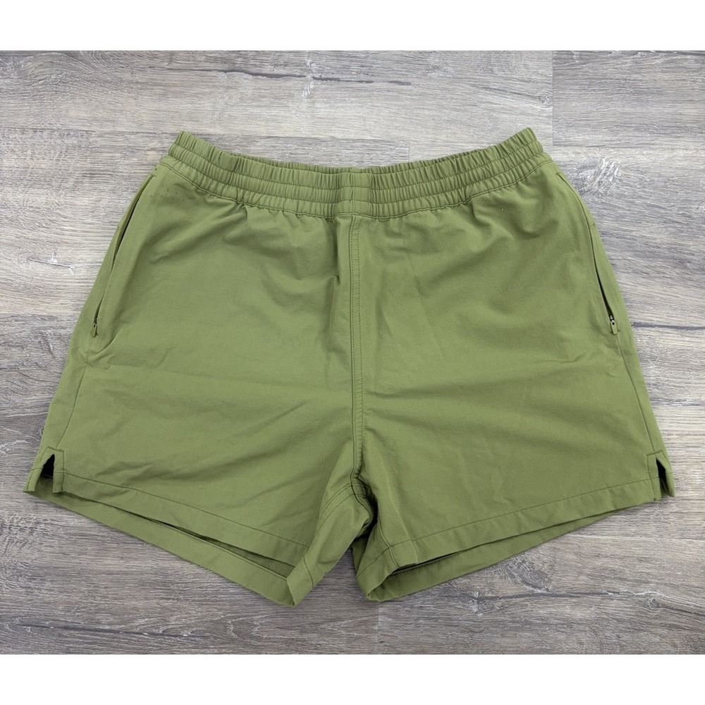 Outdoor Voices Zephyr Shorts Women's Medium Green Outdoor Athleisure